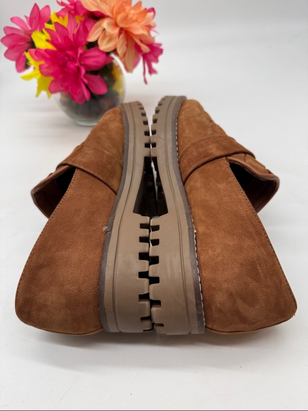 Dolce Vita Women's Brown Suede Woven Slip-On Loafers Size 8.5 MCL9938E - Picture 4 of 7